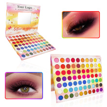 70 colors high quality make up beauty eyeshowdow eye shadow palette with box packaging